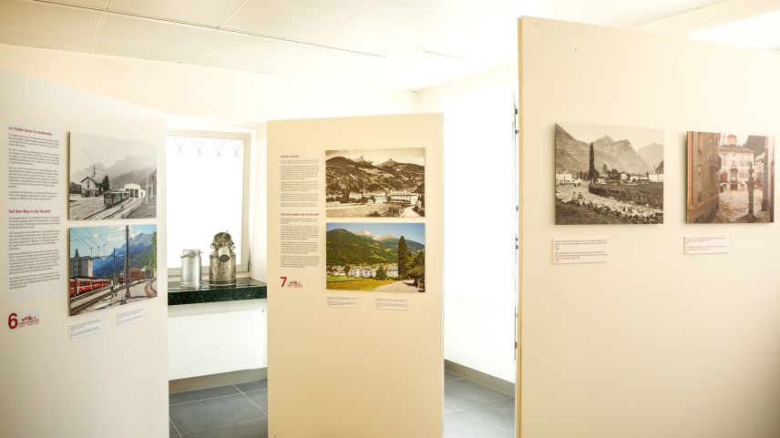 Die Fotoausstellung "Poschiavo wie es war" ist noch bis zum 20. September zu sehen. 