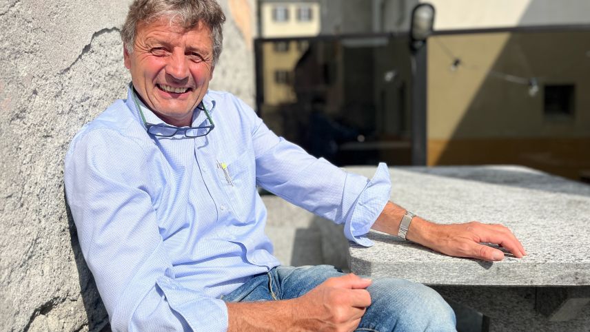 Bruno Clalüna musste nach dem Murgang von 2017 seine Schreinerei in Bondo neu bauen. "Kurz nach dem Ereignis hatte ich ernsthaft überlegt, aufzuhören", sagt der heute 61-Jährige.