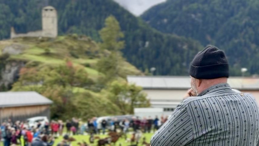 Das Alphorn darf nicht fehlen. Foto: Fadrina Hofmann