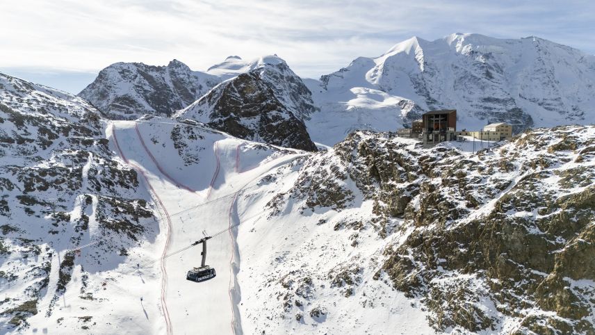 Gute Bedingungen aktuell auf der Diavolezza. Foto: Steve Hadorn