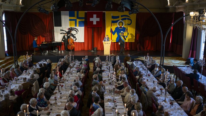 Voller Saal.  Foto: Mayk Wendt