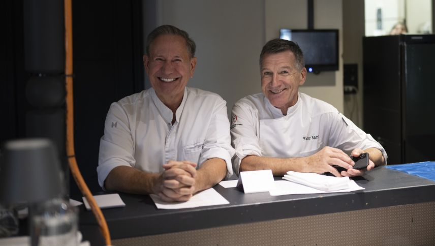 Zufriedene Gäste - zufriedene Köche.  Foto: Mayk Wendt