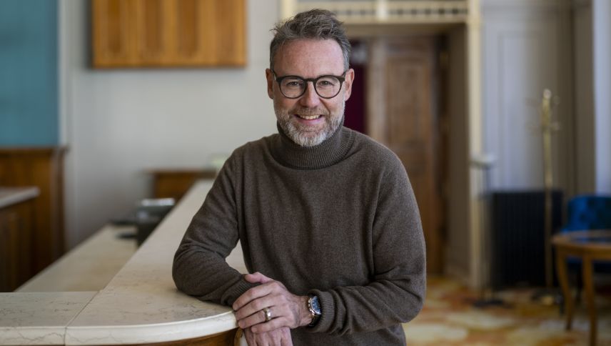 Nik Hartmann hat sein Herz an das Engadin verloren. Foto: Mayk Wendt