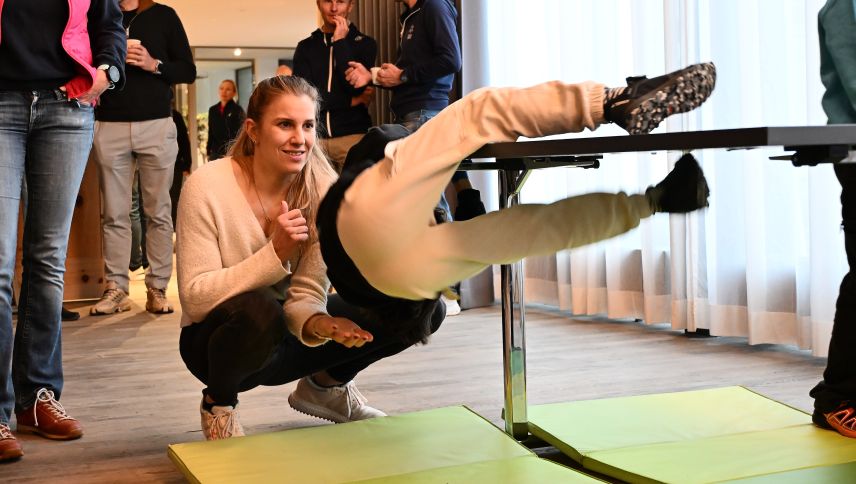 Auch Petra Klingler gab den Teilnehmerinnen und Teilnehmern wertvolle Tipps mit auf den Weg. Foto: Sina Margadant