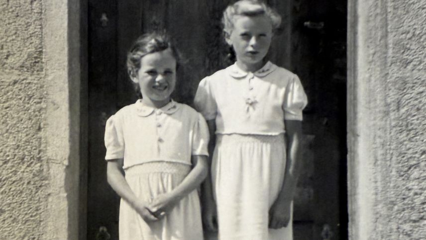 Margaritta und ihre Schwester. Foto: Familienarchiv Margaritta Salzgeber