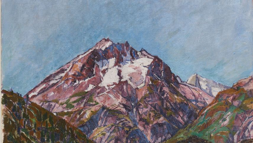 Monte del Forno, 1923. Foto: Succession Alberto Giacometti/ProLitteris/Jon Etter