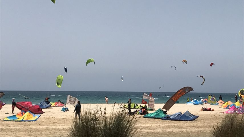 Werden Kites wohl schon bald mit einer Drohne übers Wasser gezogen? Foto: Anne-Marie Flammersfeld