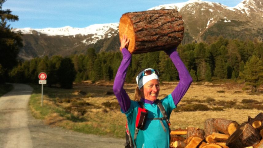 Entdecke das ultimative Training mit Holz! Foto: Anne-Marie Flammersfeld