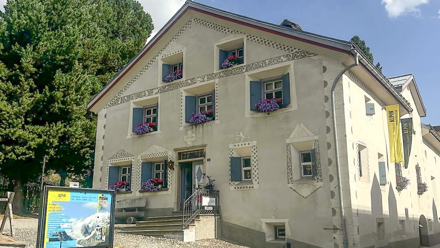 Im Museum Alpin in Pontresina befindet sich der immersive Lawinenraum. Foto: Fabia Niggli