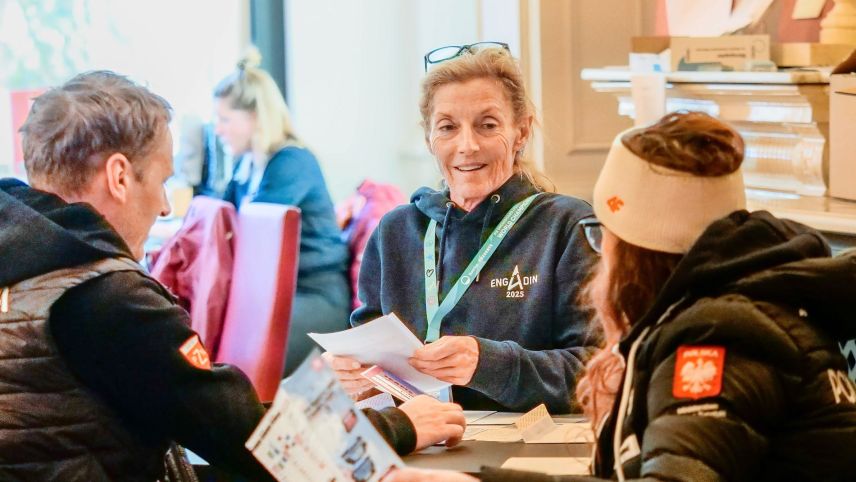 Die ehemalige Profi-Snowboarderin fungiert auch als Verbindungsfrau zwischen OK, den Coaches und den Athletinnen und Athleten. Foto: Jon Duschletta