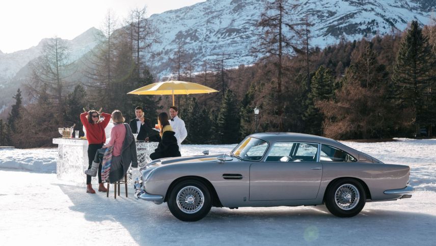 «Cocktail Hour», aufgenommen beim Suvretta House St. Moritz. Foto: Fabrizio D’Aloisio