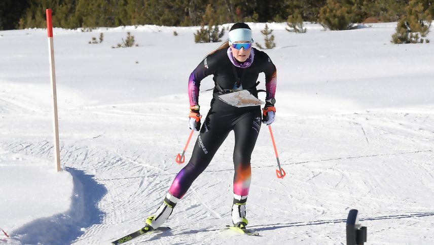 Bianca Aebi sicherte sich sowohl im Sprint als auch im Distanzrennen den Schweizermeistertitel. Foto: Martin Jörg