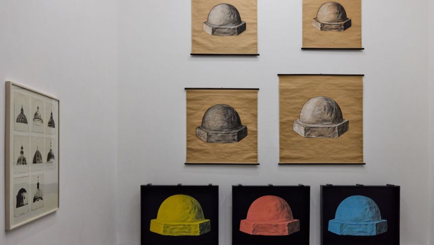 Per differentas ouvras s’ha l’artista croata eir laschada inspirar da tuottas sorts cuplas, dal Taj Mahal in India, la Hagia Sophia in Türchia o la Basilica di San Pietro i’l Vatican (fotografia: Michael Steiner).