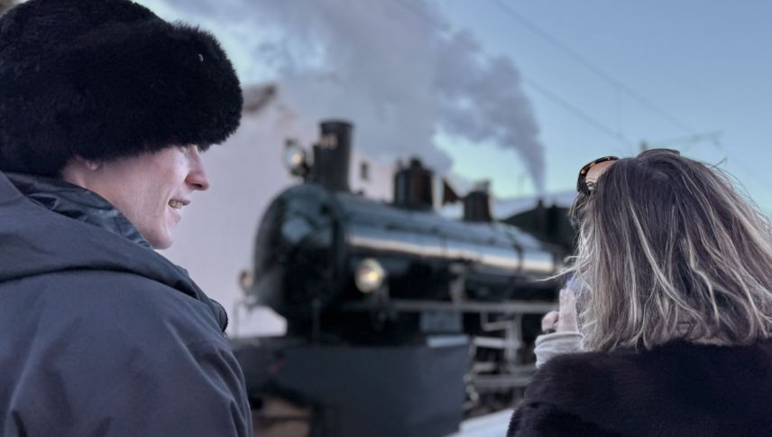 Die "Engiadina" begeistert die Fahrgäste. Foto: Fadrina Hofmann