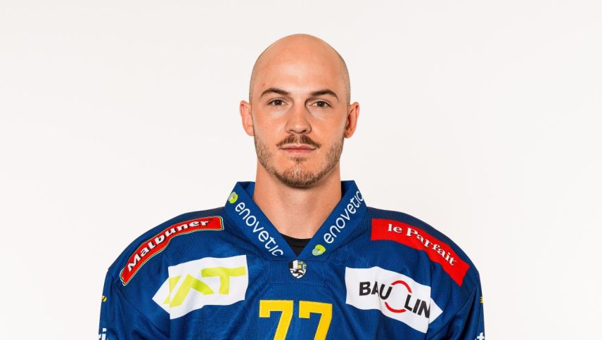 Nico Gross (26), Verteidiger beim HC Davos. Foto: HC Davos
