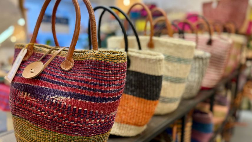 Jeder Korb ist ein Unikat. Foto: Fadrina Hofmann