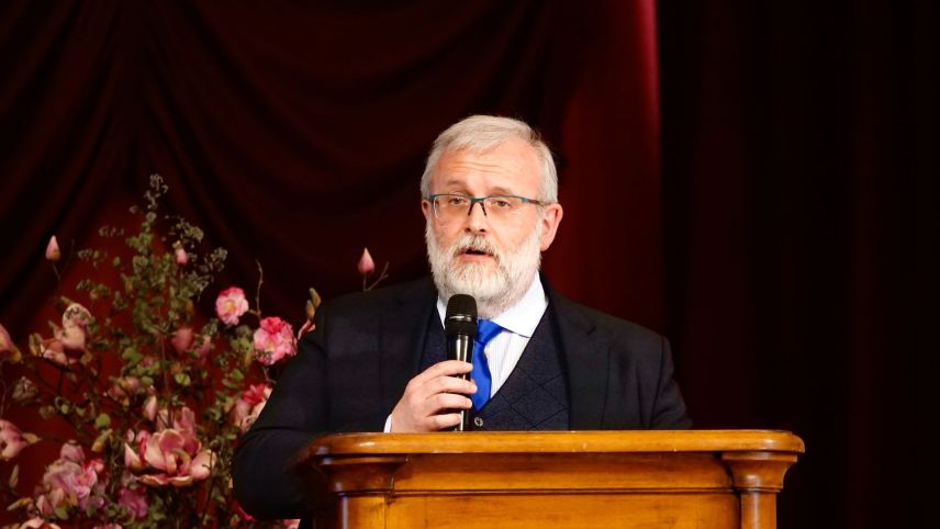 Davide Menegola, Präsident der Provinz Sondrio.  Foto: Jon Duschletta