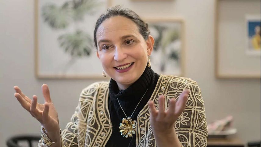 Die Schweizer Mezzosopranistin Marie-Claude Chappuis tritt in Sils auf. Foto: Michel Canonica