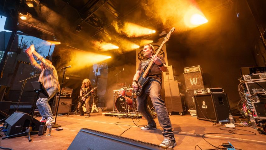 Cervoholics: Oldschool-Hardrock made in Engadine. Foto: Jon Duschletta