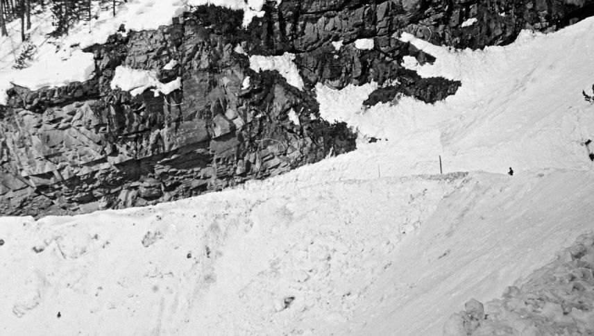 Die Unglücksstelle am Ofenpass. Foto: ETH/Fotoarchiv