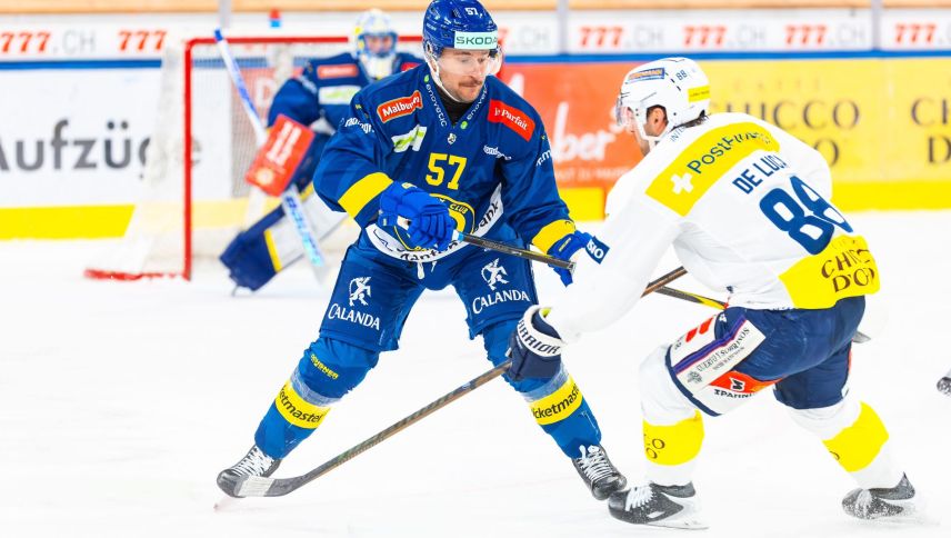 HCD-Verteidiger Davyd Barandun hat sich deutlich gesteigert und wird auf die nächste Saison zum SC Bern wechseln. Foto: HCD/Maurice Parrée