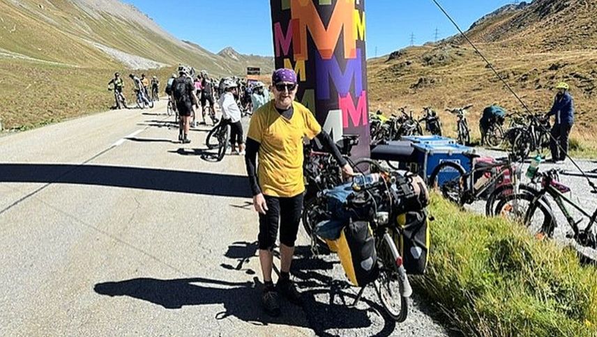 Zurück im Engadin auf dem Albulapass. Foto: z.Vfg/Daniel Müller