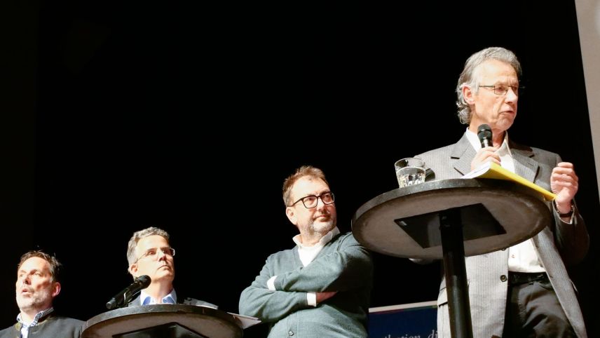 ... und Sven Richter, Stephan Pahls, Peter Peyer und Christian Brantschen. Foto: Jon Duschletta