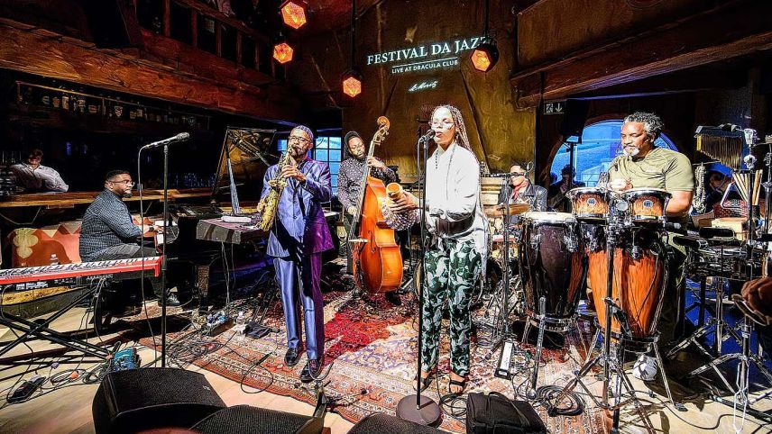 Festival da Jazz St. Moritz: Kenny
Garrett und seine Band traten im
Dracula Club auf. Foto: fotoswiss.com/Giancarlo Cattaneo