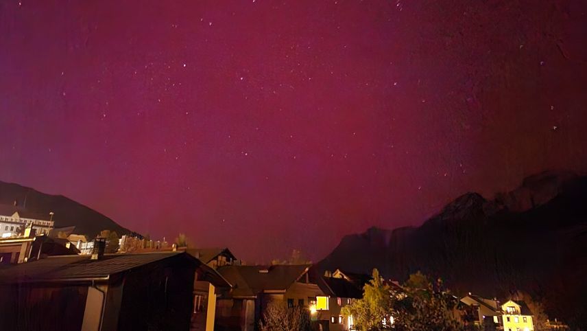 Scuol Sot in Richtung Martina. Leserbild: Duri à Porta