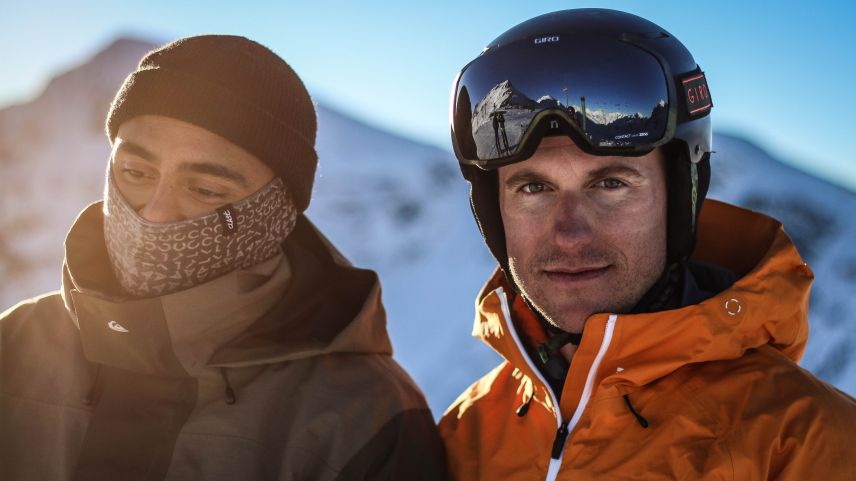 Snook alias Gino Clavuot und Olympiasieger Nevin Galmarini sind seit Jahren befreundet (Foto: Oceana Galmarini).