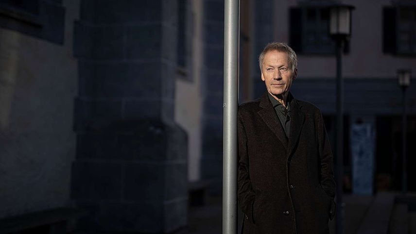 Matthias Zschokke ist mit seinem jüngsten Roman «Der graue Peter» für den Schweizer Buchpreis nominiert. Foto: Mayk Wendt 