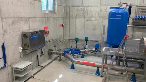 Blick ins Innere der neuen Samedner Anlage. Foto: Gemeinde Samedan