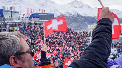 Trotz wiederum vielen Schweizer Fans schaffte es das Schweizer Team für einmal nicht aufs Podest. Foto: Jon Duschletta