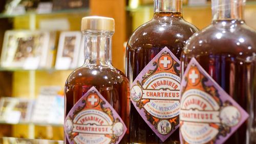 Andreas Mutschler hat sich mit dem «Engadiner Chartreus» auf die Spuren seines Urgrossvaters Dr. Ludwig Mutschler begeben. Foto: Jon Duschletta