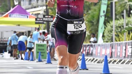 Müde Oberschenkel machten Jenni Paglia auf der Marathondistanz zu schaffen. Foto: z. Vfg