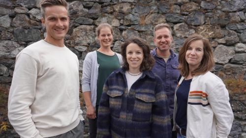 Von links nach rechts: Robin Engels, Ursina Wespi, Nadine Godenzi-Koch, Claude Balsiger, Alessandra Degiacomi Foto: z. Vfg