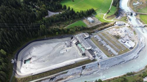 Al principi d’october es il batschigl d’egualisaziun a Pradella gnü svödà per far ün’inspecziun (fotografia: OEE).