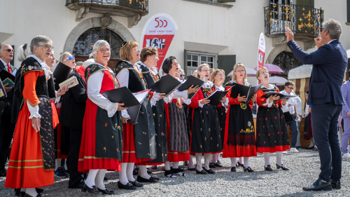 Im September fand in Samedan ein ökumenisch festlicher Bundstag statt. Foto: Yanik Bürki
