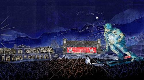 So soll der Kulm Park während der WM aussehen (Foto: WM St.Moritz)