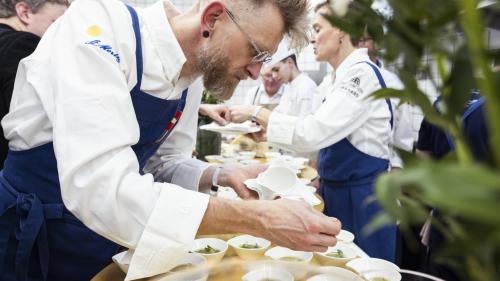 Spitzenkoch Nicolas Decloedt. Foto: St. Moritz Gourmet Festival