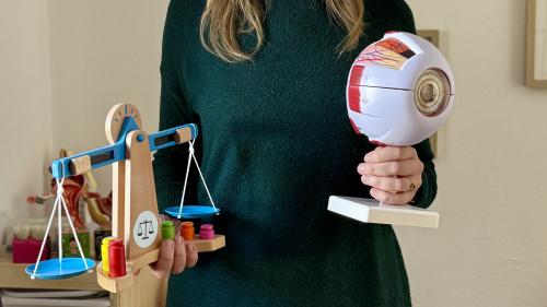 Primarlehrerin Christin Büscherfeld wünscht sich eine kindgerechte Schule. Foto: Fadrina Hofmann