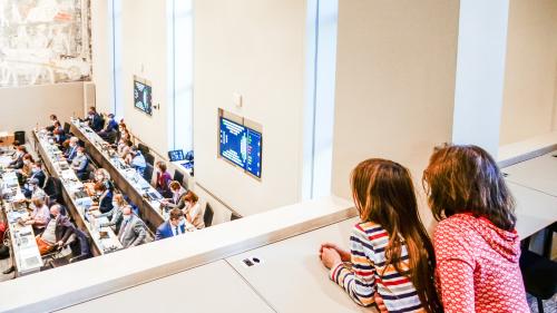 Die Debatten im Bündner Grossen Rat sollen zukünftig audiovisuell archiviert werden können. Archivfoto: Jon Duschletta