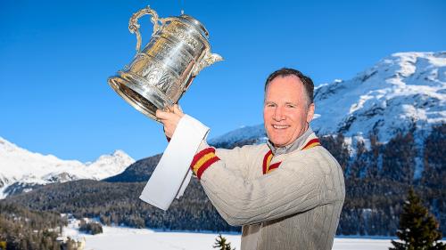 Seriensieger Lord Clifton Wrottesley hat zum 18. Mal die «Grand National Trophy»l gewonnen. Foto: fotoswiss.com/Giancarlo Cattaneo.