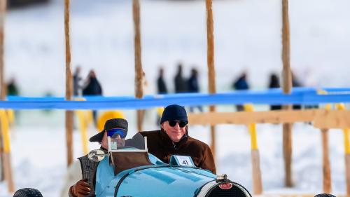 Schöne und seltene Fahrzeuge zeigten sich in St.Moritz. Foto: fotoswiss.com/Giancarlo Cattaneo