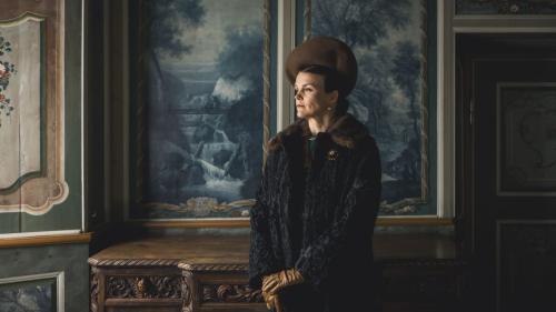 Riikka Läser als Marie Bertha von Planta, bei einer Sommerproduktion in der Chesa Planta Samedan im vergangenen Jahr. Foto: Benjamin Hofer