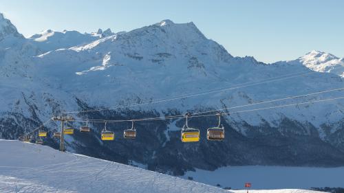 Die Sesselbahn Randolins wird erneuert. Foto: Engadin St. Moritz Mountains AG