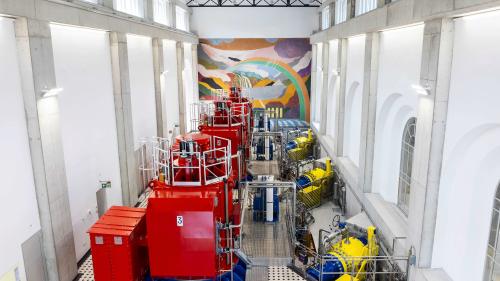 Das Kraftwerk Robbia war nach der Gesamterneuerung einer der Haupttreiber der gestiegenen Stromproduktion der Repower. Foto: Repower