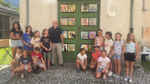 Die Malschule Panaläda in Vicosoprano ist ein Ort der Gemeinschaft. Foto: z.Vfg.