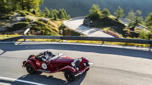 Lässt sich neu auch aus der Ferne live mitverfolgen: der Automobil-Event Bernina Gran Turismo. Foto: Bernina Gran Turismo