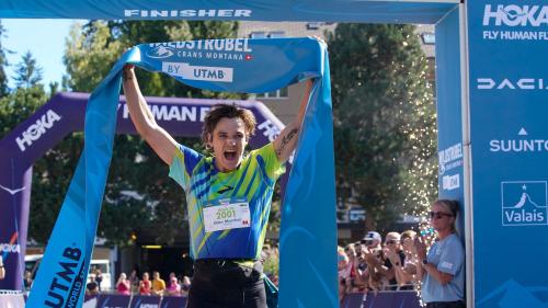 Der Unterengadiner Gian Marchet Schicktanz lässt seine Konkurrenz am Ultramarathon Wildstrubel regelrecht stehen. Foto: UTMB